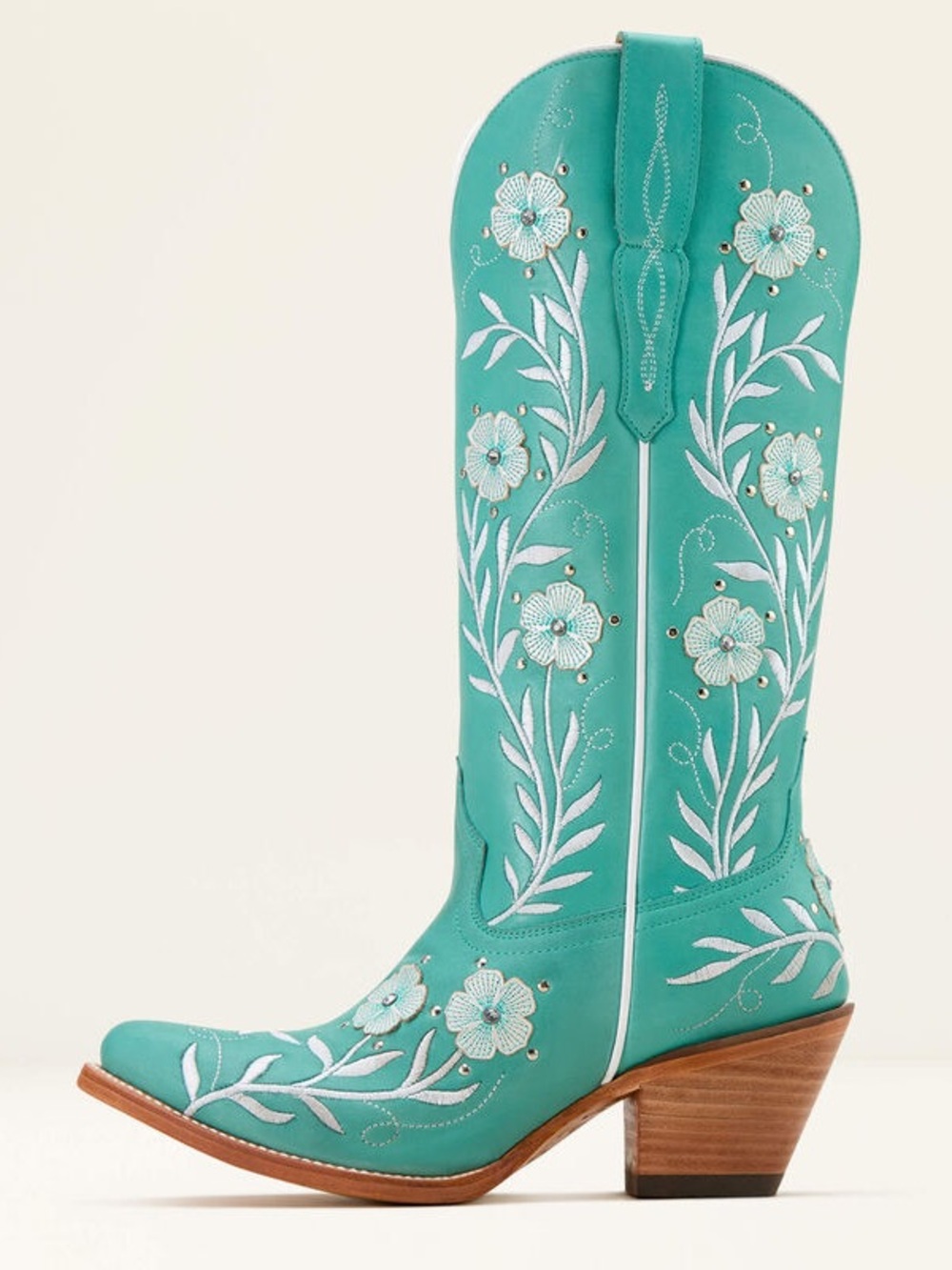 Ariat Romance Leather Western Boot TURQUOISE - Picture 14 of 14